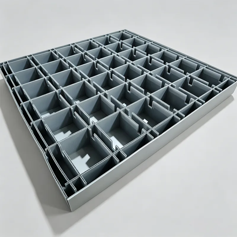 ฉากกั้นห้อง PP Hollow Sheet